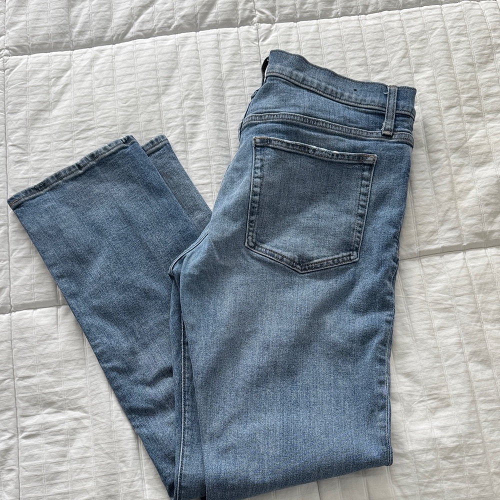 J. Crew Factory Men's Denim Straight Jeans
